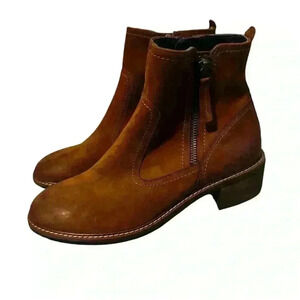 Paul Green Suede Diego Bootie Size UK4/US6